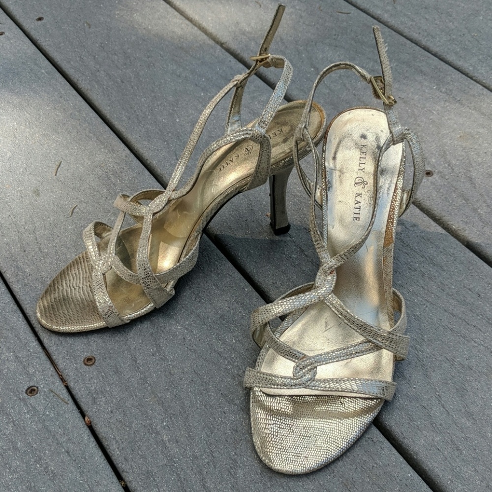 Kelly &Katie strappy heels size 7.5